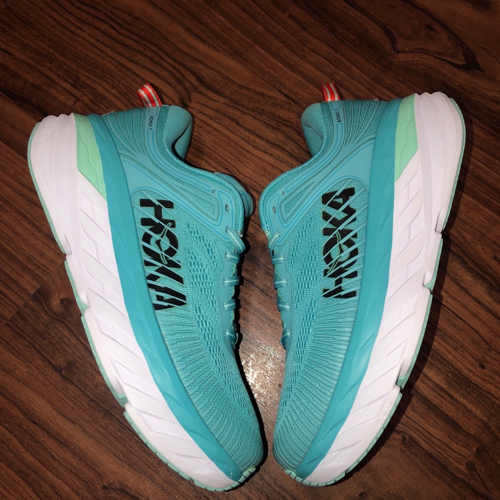 Hoka One One Bondi 7 Aquarelle Women’s 8.5 Wide [1110531-AEBL] - Picture 9 of 9